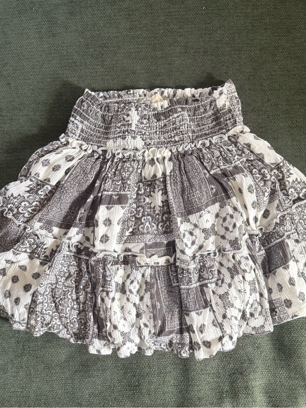 Altar’d State Patchwork Skirt